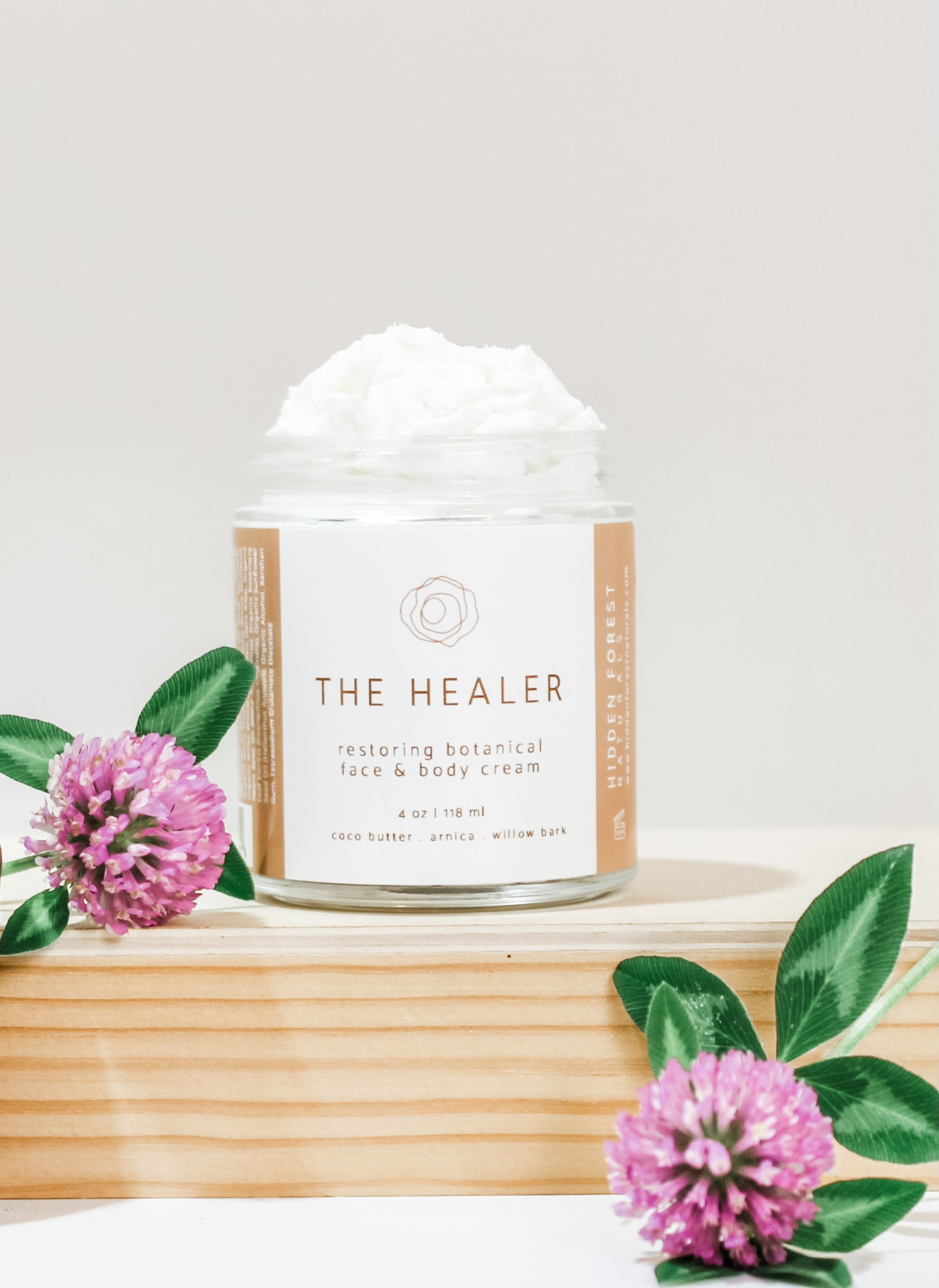 The Healer Botanical Vegan Cream - a remarkable solution infused with natural plant oils and lightweight yet potent ingredients