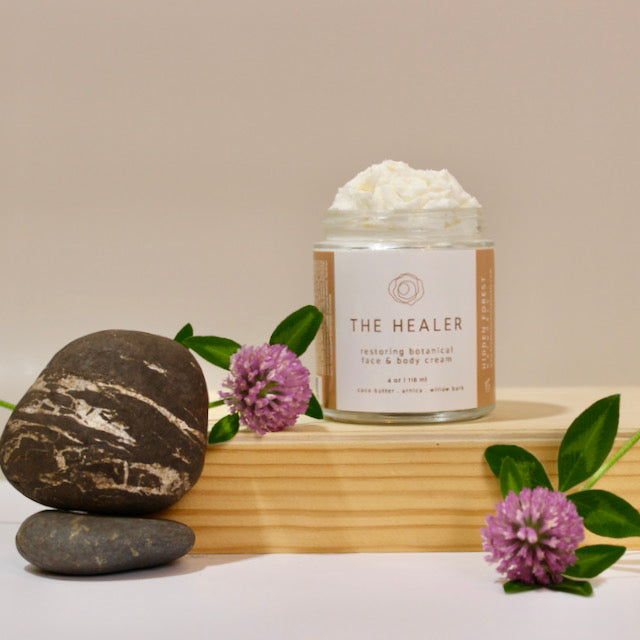 The Healer Botanical Vegan Cream - a remarkable solution infused with natural plant oils and lightweight yet potent ingredients. 