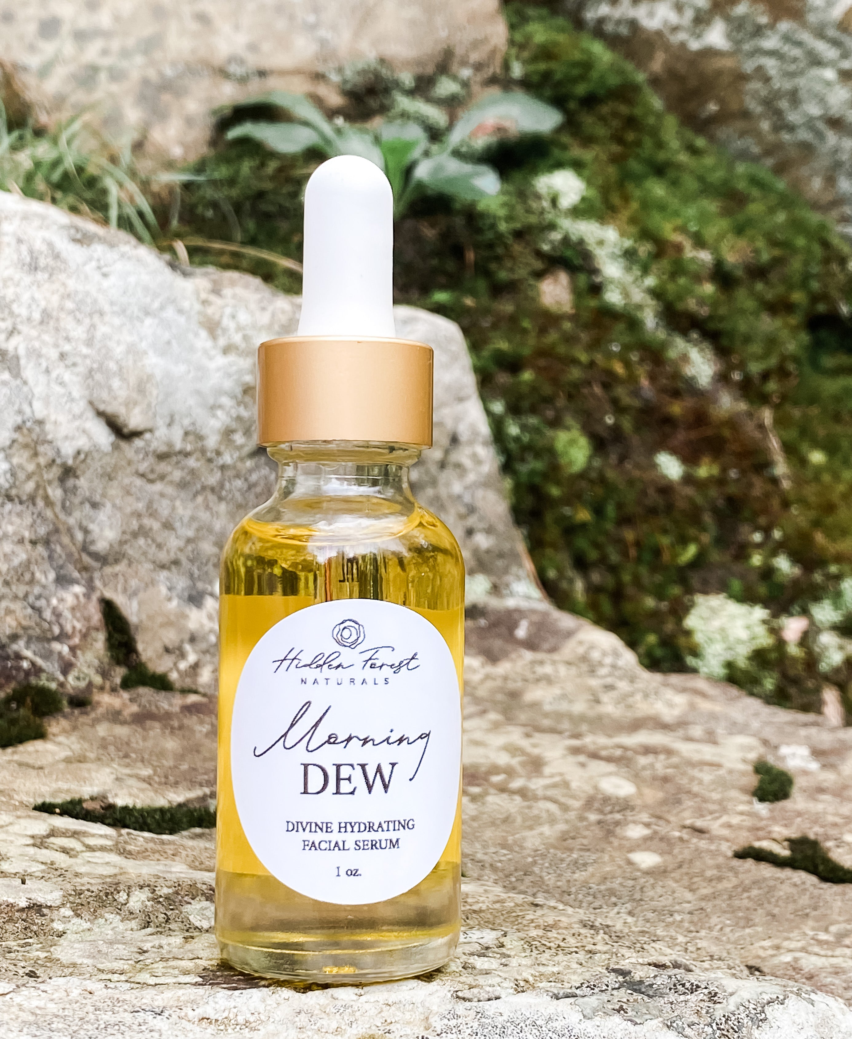 Morning Dew Divine Facial Moisturizer - Handmade with Natural Ingredients. Hidden Forest Naturals