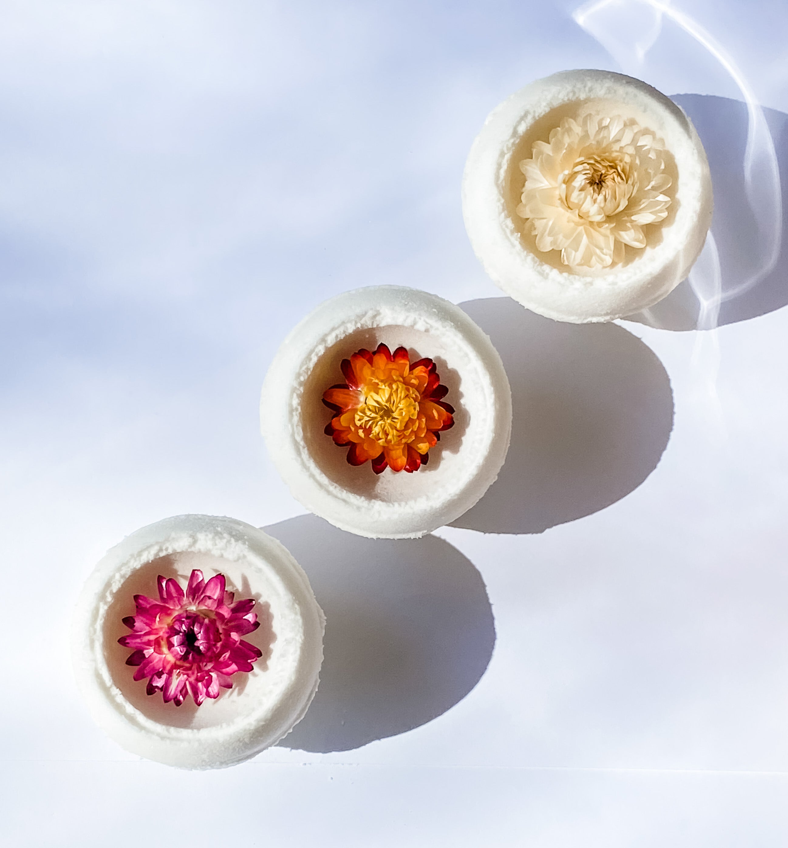 Soak In Joy - Flower Bath Bomb Bouquet Collection - Handmade with Natural Ingredients. Hidden Forest Naturals