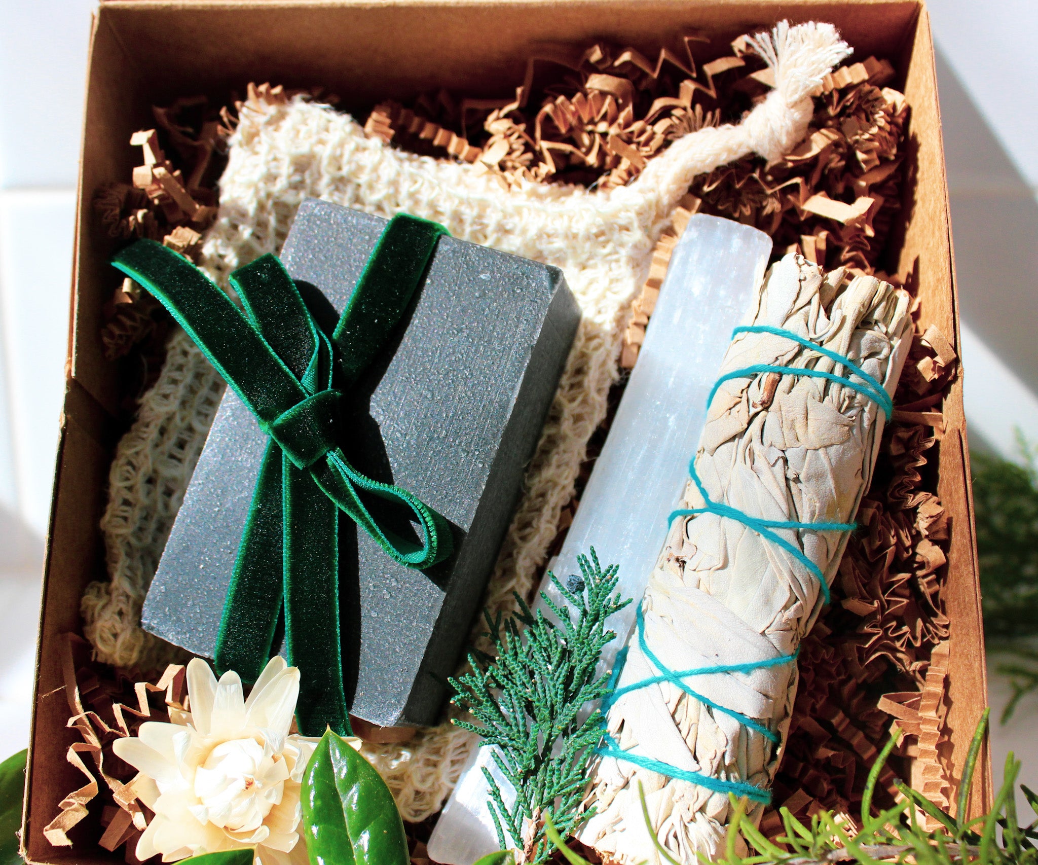 Spiritual Protection Gift Set - Handmade with Natural Ingredients. Hidden Forest Naturals