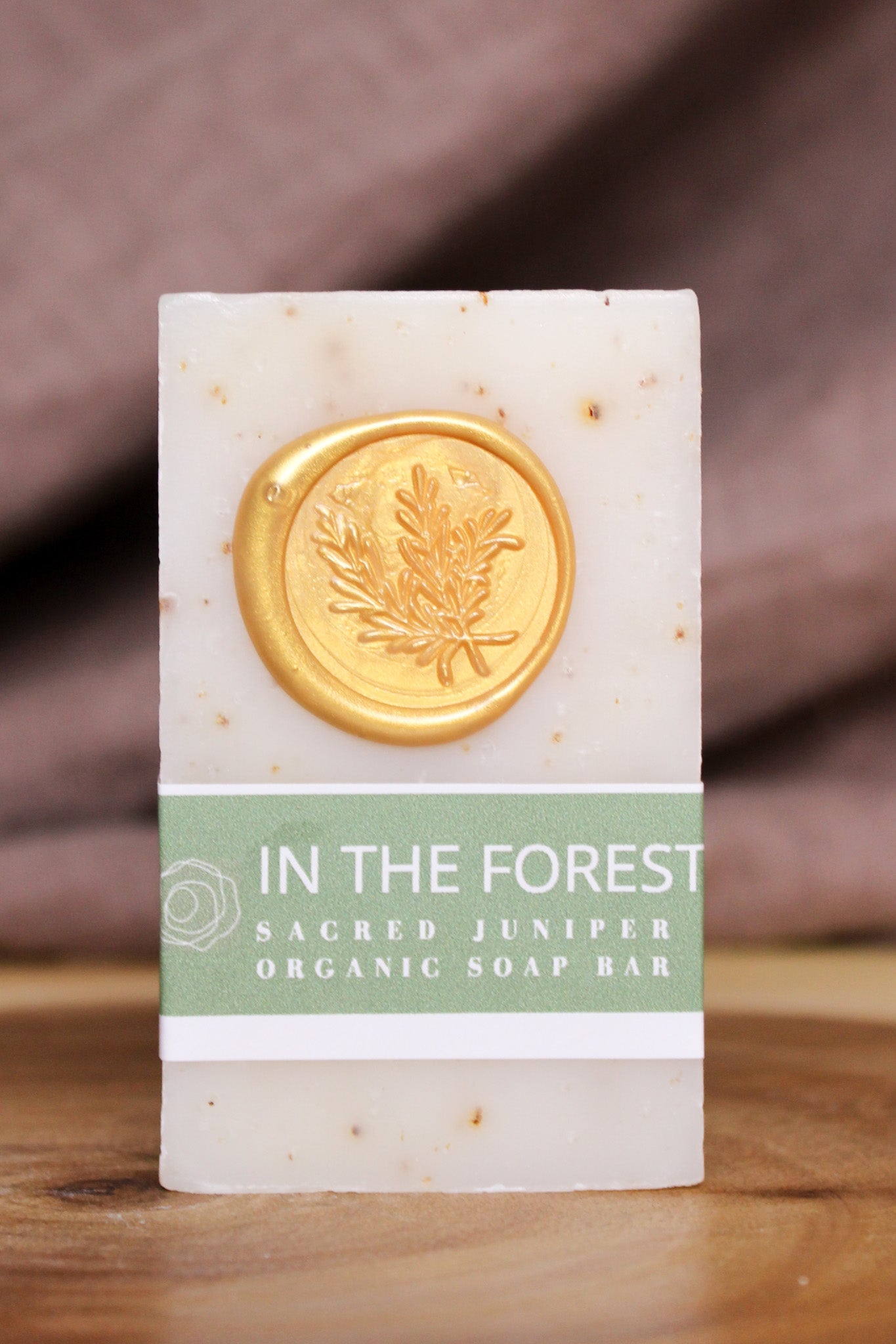 In The Forest Vegan Organic Bar Soap - Handmade with Natural Ingredients. Hidden Forest Naturals
