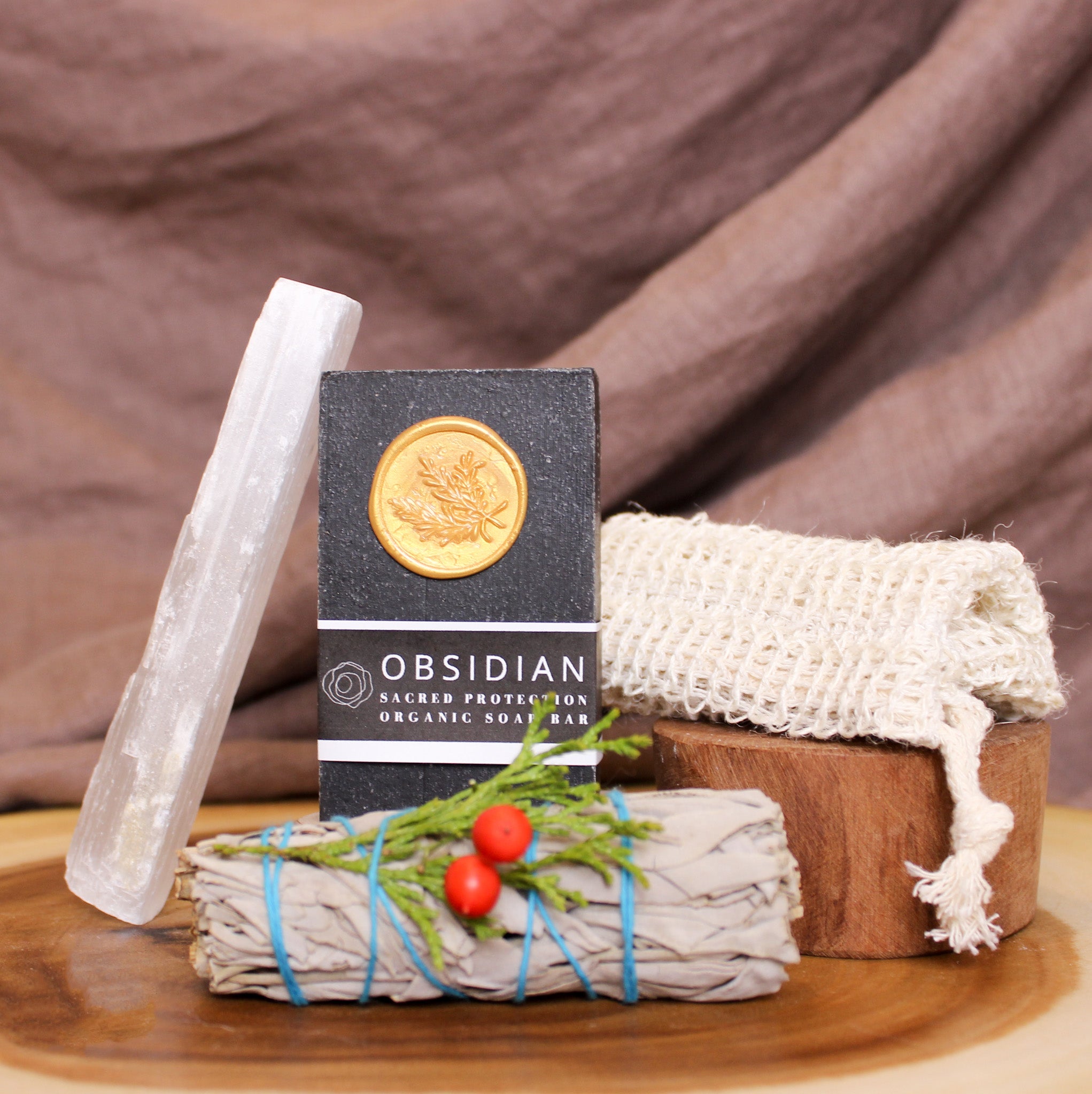 Spiritual Protection Gift Set - Handmade with Natural Ingredients. Hidden Forest Naturals