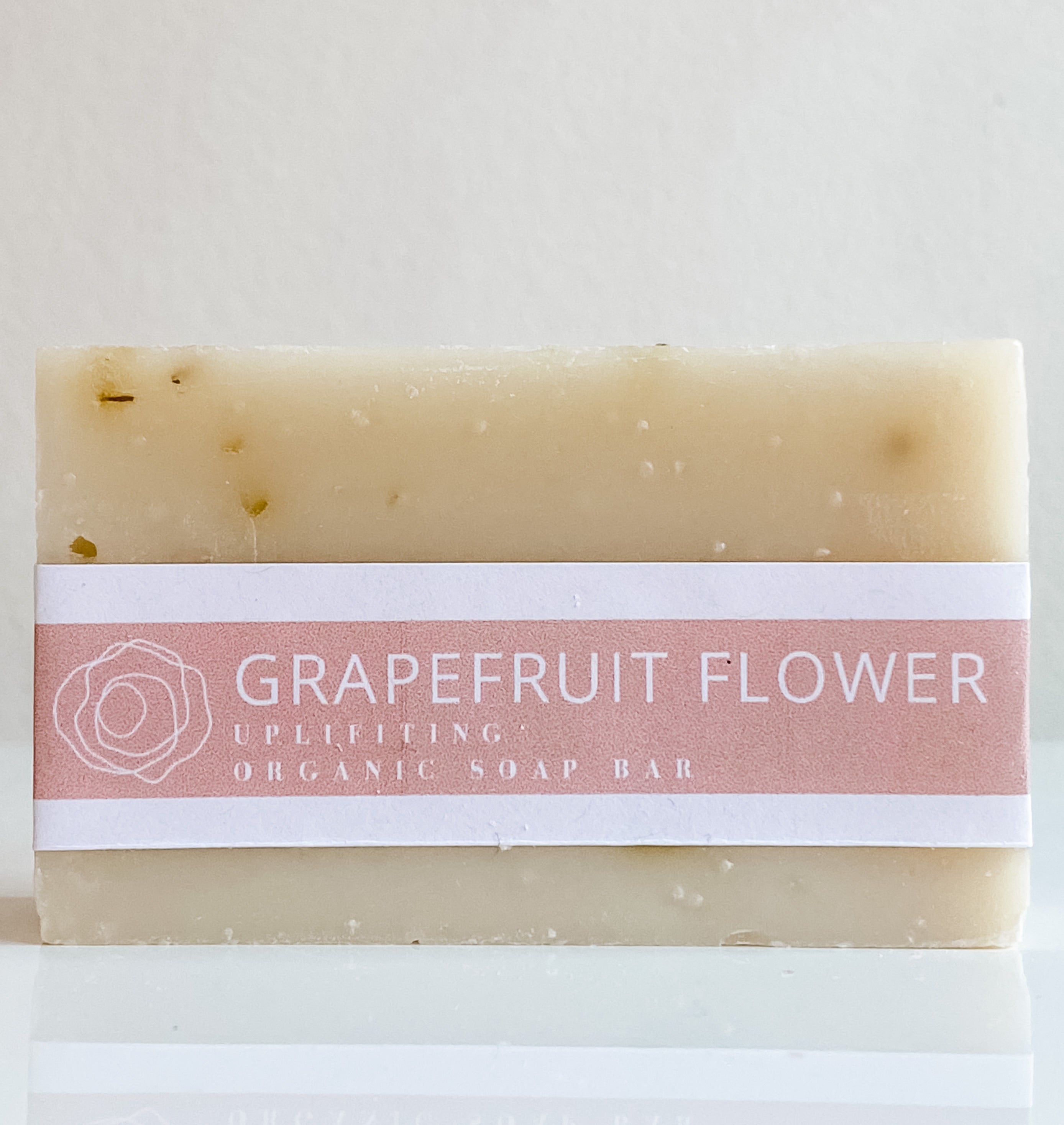 Grapefruit Flower Organic Bar Soap - Handmade with Natural Ingredients. Hidden Forest Naturals