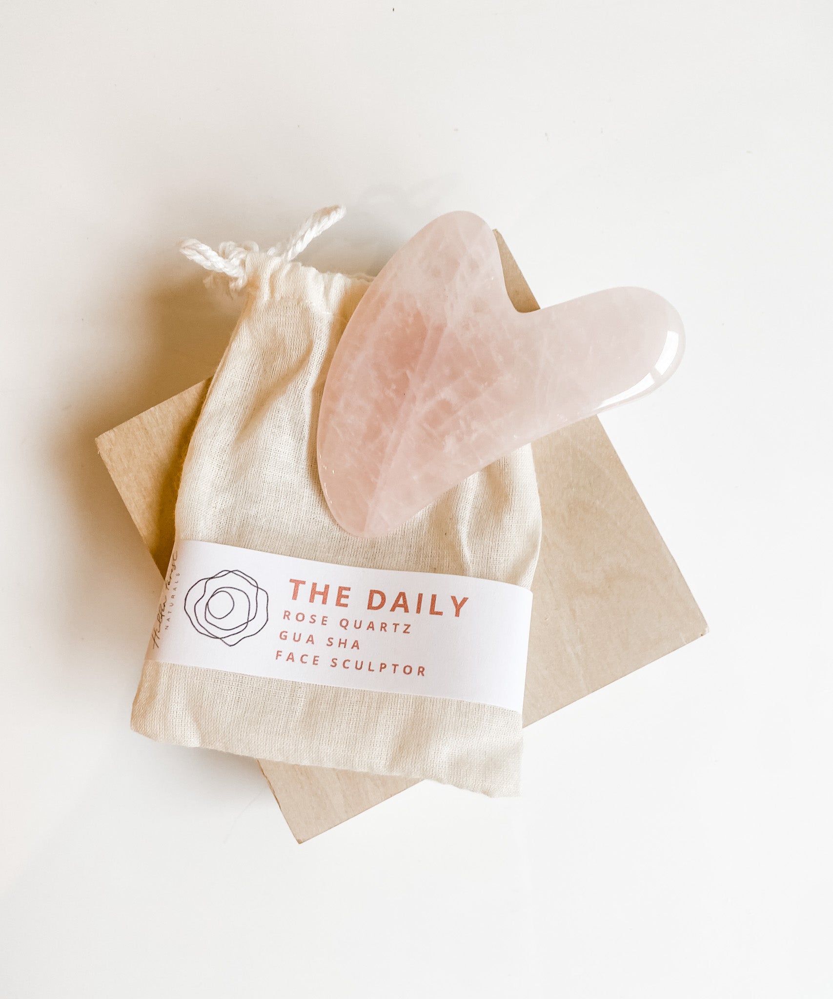 The Daily Gua Sha Facial Tool - Handmade with Natural Ingredients. Hidden Forest Naturals