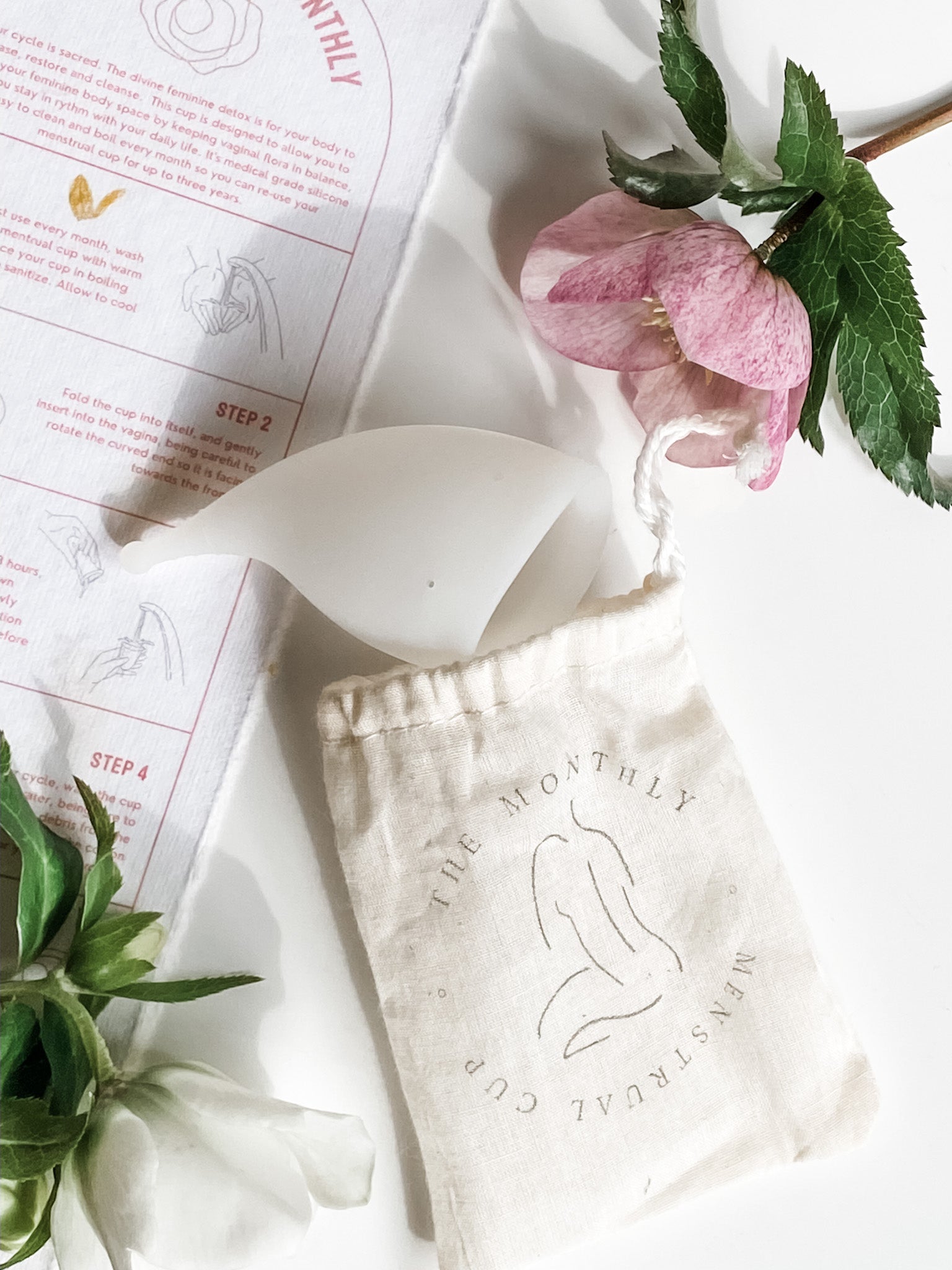 The Monthly Menstrual Cup - Handmade with Natural Ingredients. Hidden Forest Naturals