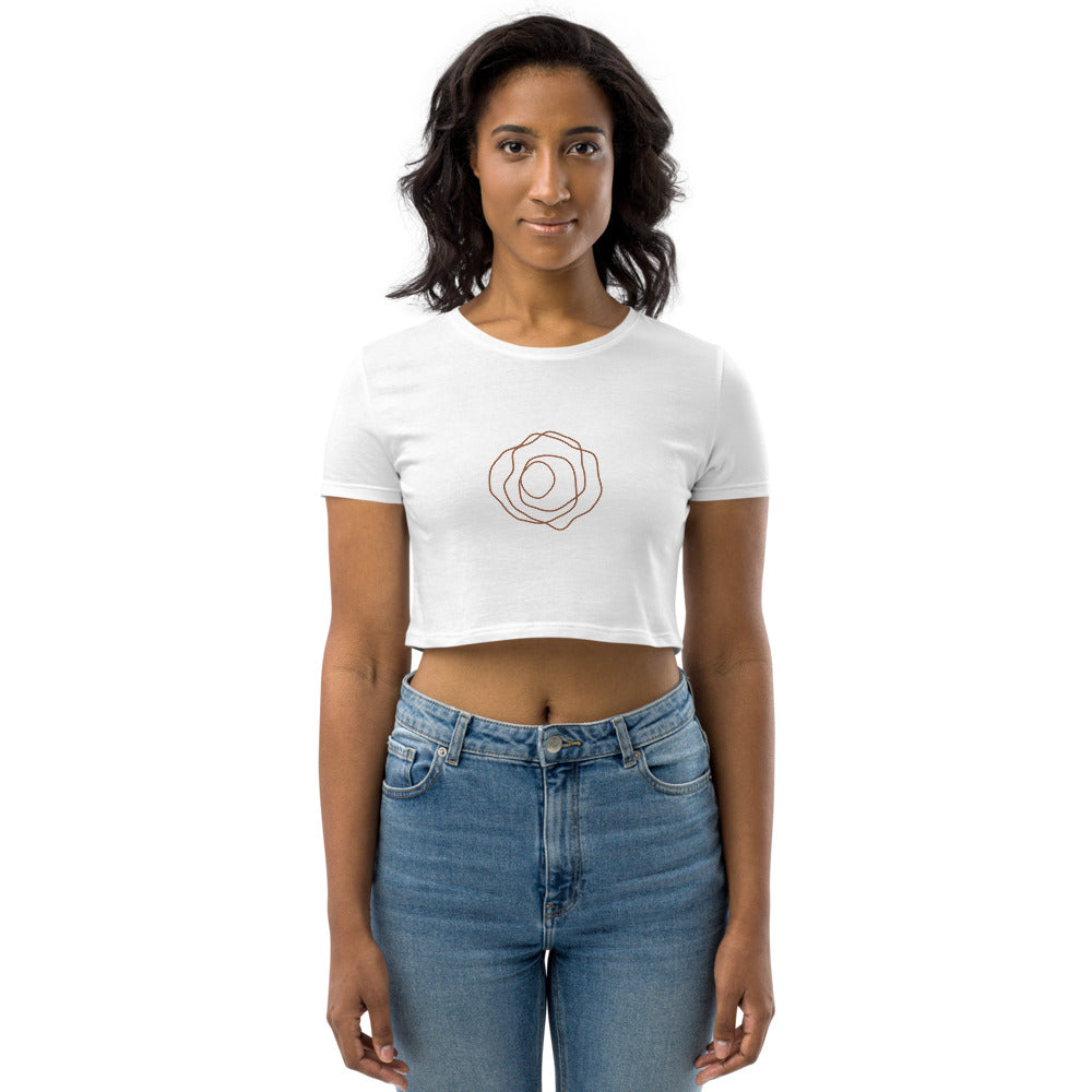 Find me in the Hidden Forest Organic Crop Top - Handmade with Natural Ingredients. Hidden Forest Naturals